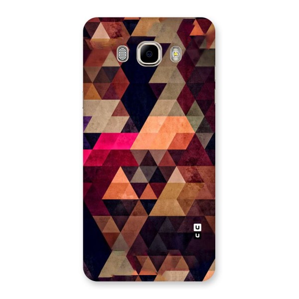 Abstract Beauty Triangles Back Case for Samsung Galaxy J7 2016