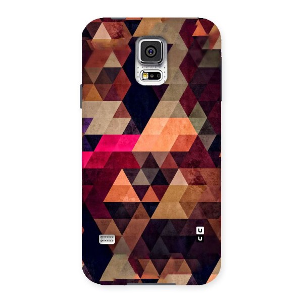 Abstract Beauty Triangles Back Case for Samsung Galaxy S5