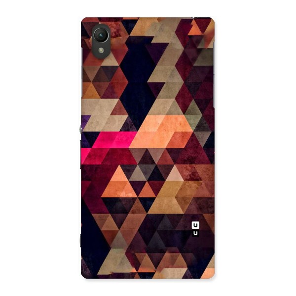 Abstract Beauty Triangles Back Case for Sony Xperia Z1