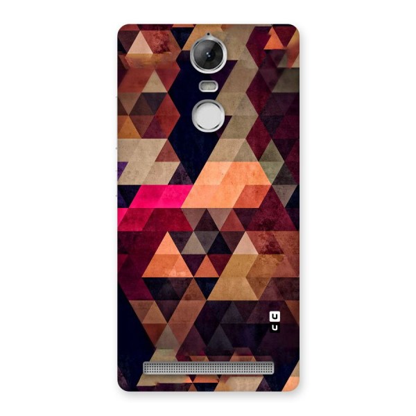 Abstract Beauty Triangles Back Case for Vibe K5 Note