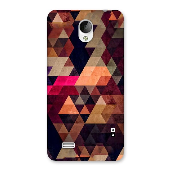 Abstract Beauty Triangles Back Case for Vivo Y21