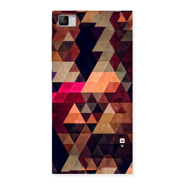 Abstract Beauty Triangles Back Case for Xiaomi Mi3