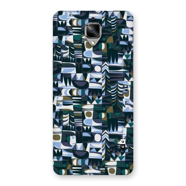 Abstract Blues Back Case for OnePlus 3T