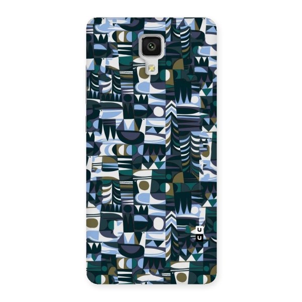Abstract Blues Back Case for Xiaomi Mi 4
