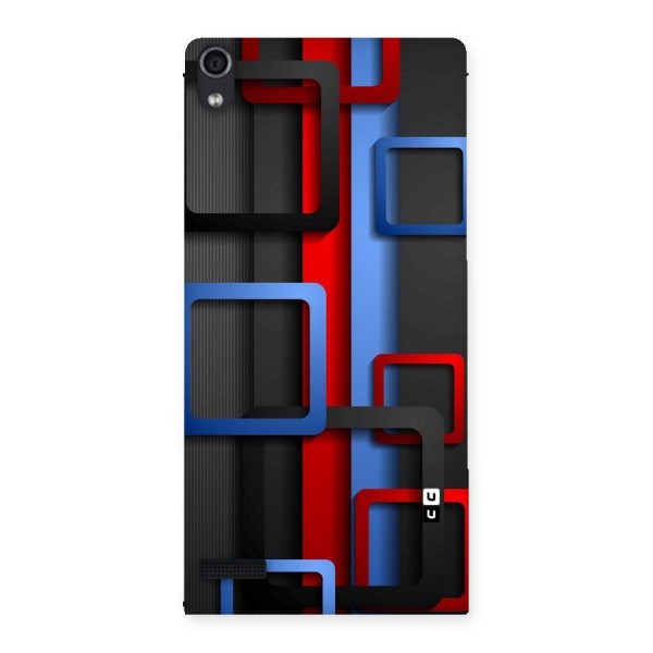 Abstract Box Back Case for Ascend P6
