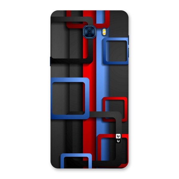Abstract Box Back Case for Galaxy C7 Pro