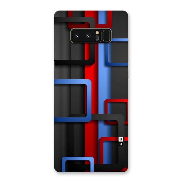 Abstract Box Back Case for Galaxy Note 8