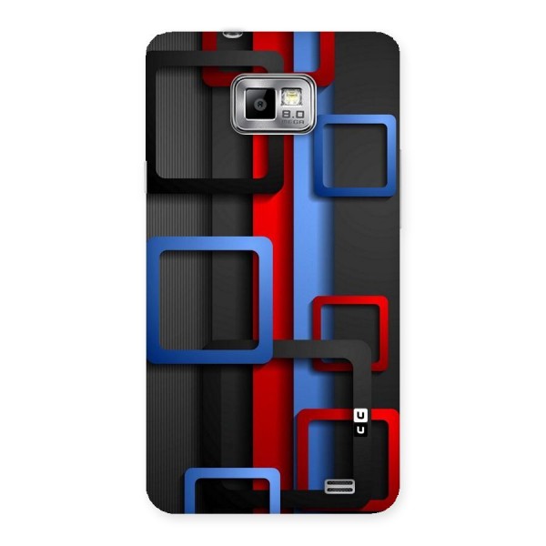 Abstract Box Back Case for Galaxy S2