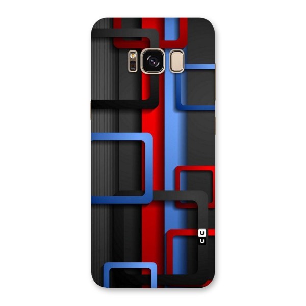 Abstract Box Back Case for Galaxy S8