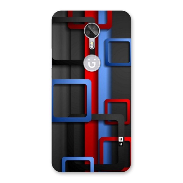 Abstract Box Back Case for Gionee A1