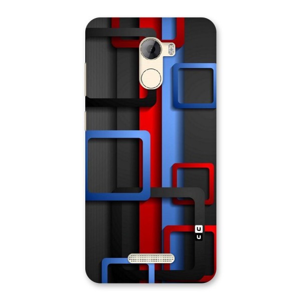 Abstract Box Back Case for Gionee A1 LIte