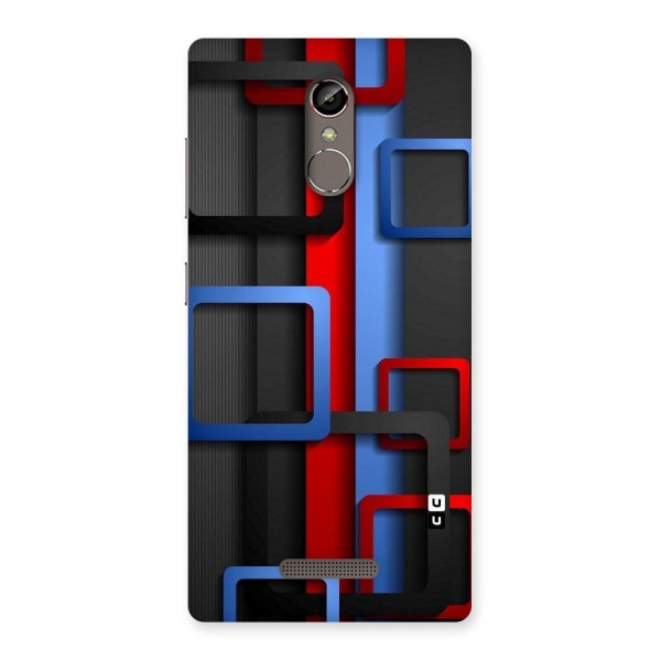Abstract Box Back Case for Gionee S6s