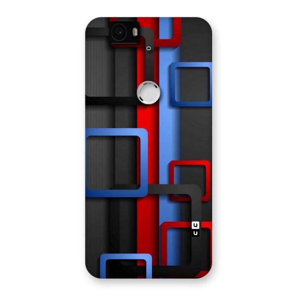 Abstract Box Back Case for Google Nexus-6P