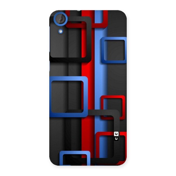 Abstract Box Back Case for HTC Desire 820