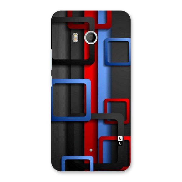 Abstract Box Back Case for HTC U11