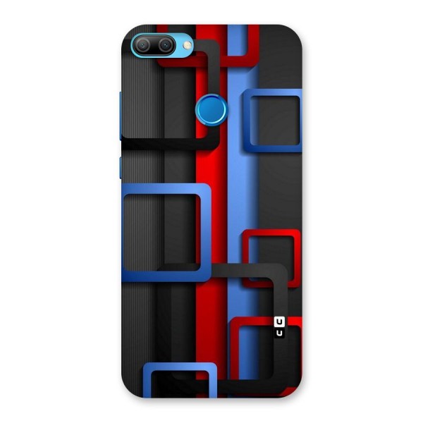 Abstract Box Back Case for Honor 9N