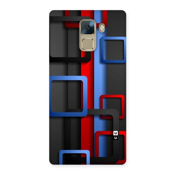 Abstract Box Back Case for Huawei Honor 7