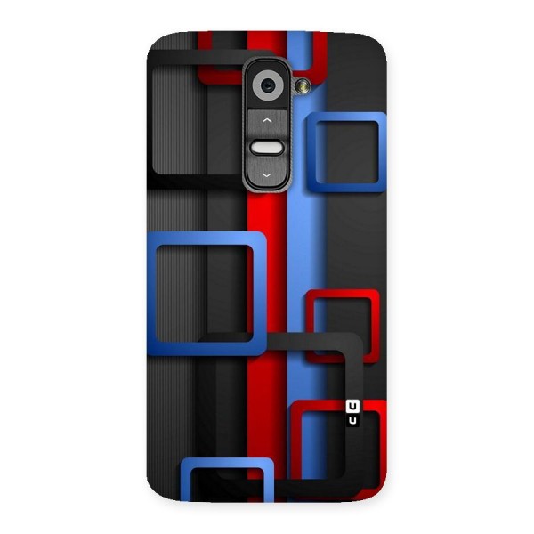 Abstract Box Back Case for LG G2