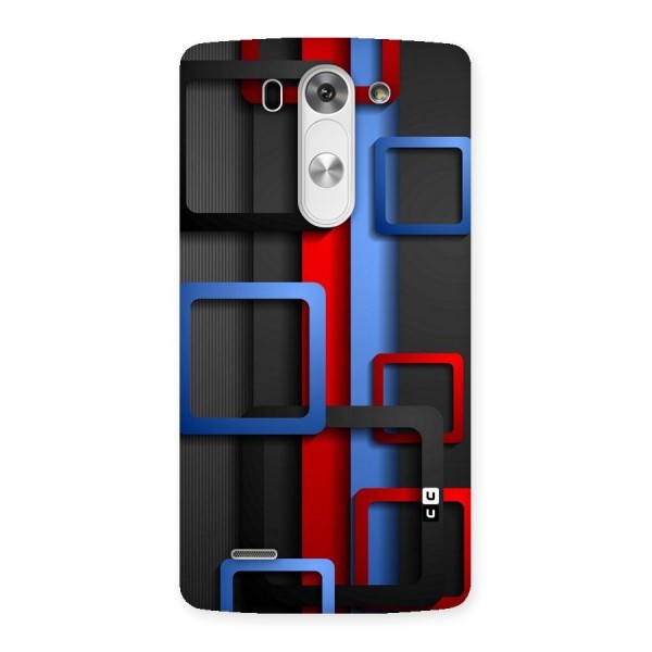 Abstract Box Back Case for LG G3 Beat
