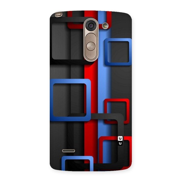 Abstract Box Back Case for LG G3 Stylus
