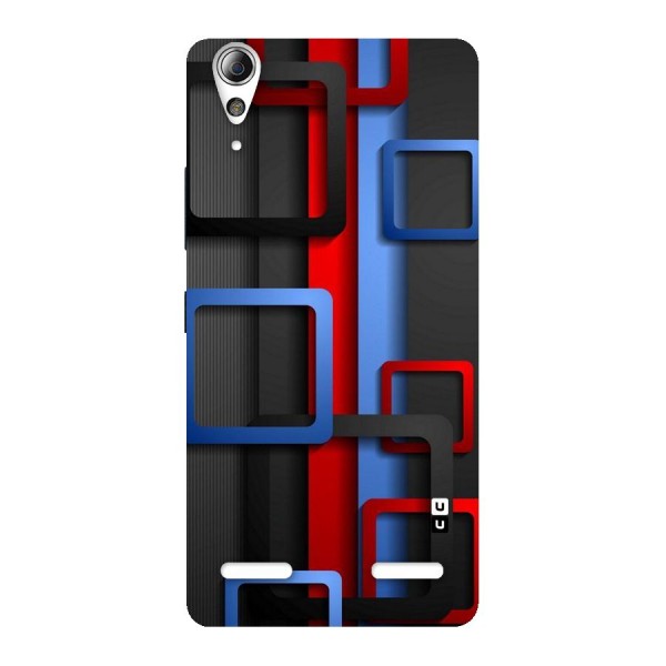 Abstract Box Back Case for Lenovo A6000 Plus