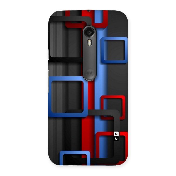 Abstract Box Back Case for Moto G Turbo