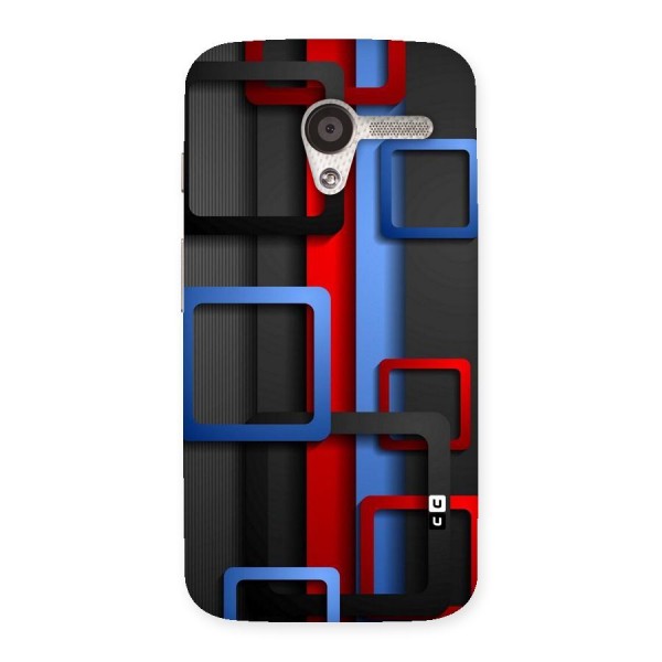 Abstract Box Back Case for Moto X