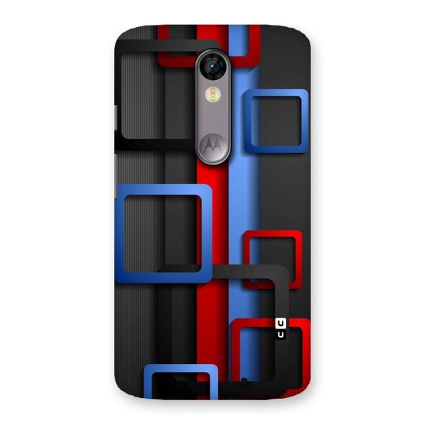 Abstract Box Back Case for Moto X Force