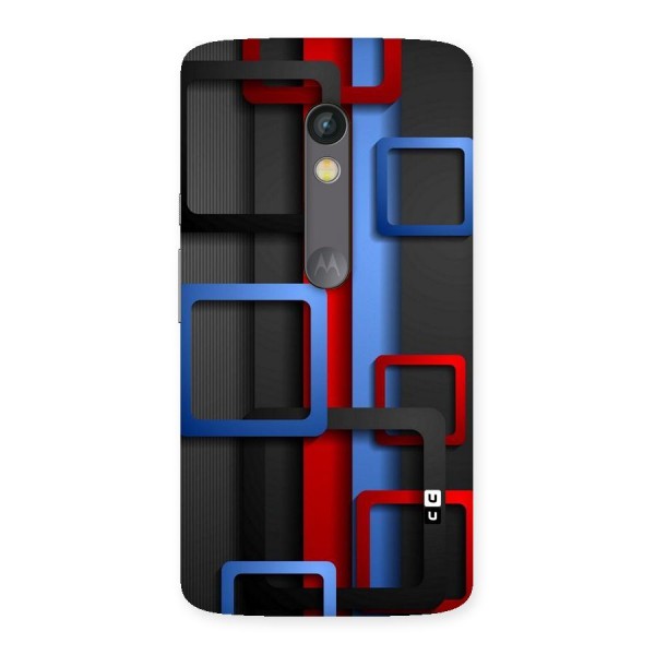 Abstract Box Back Case for Moto X Play