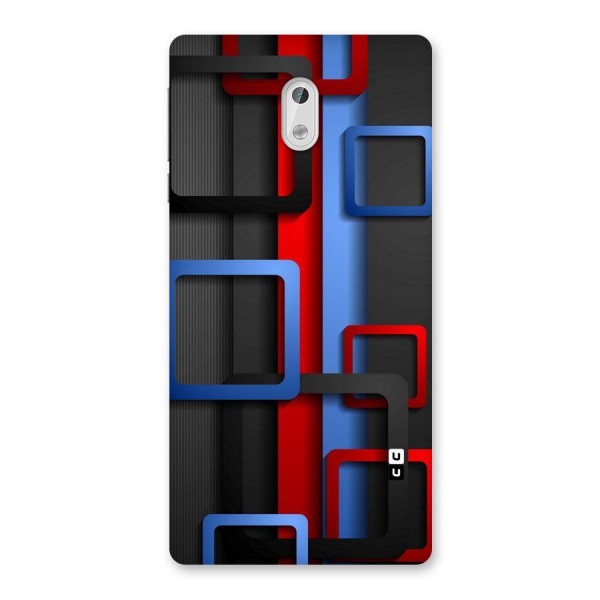 Abstract Box Back Case for Nokia 3