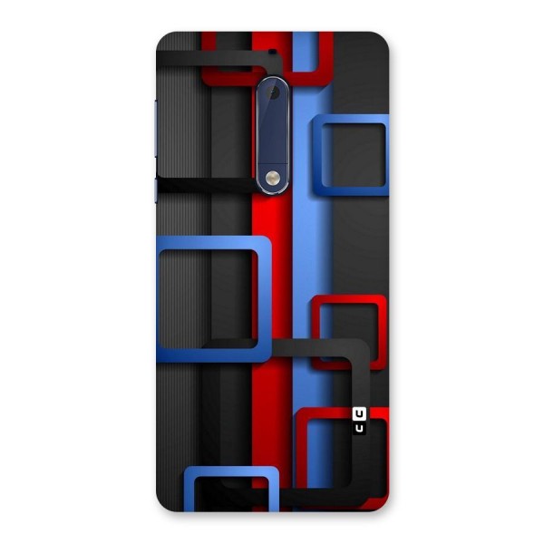 Abstract Box Back Case for Nokia 5