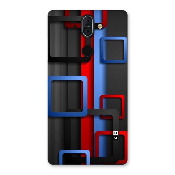 Abstract Box Back Case for Nokia 8 Sirocco