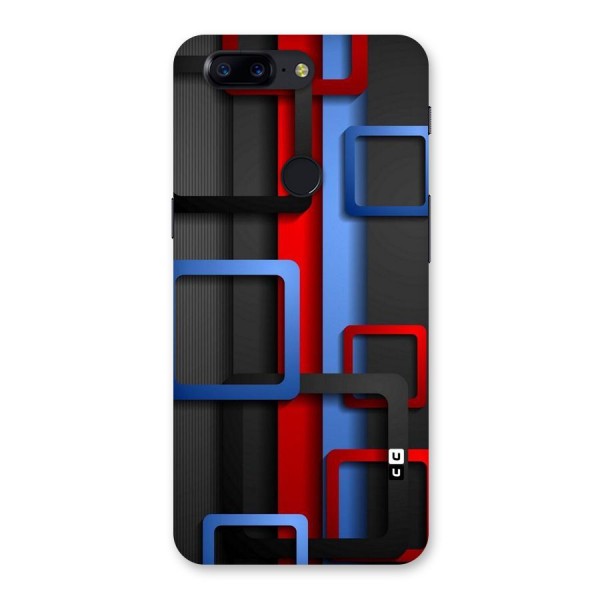 Abstract Box Back Case for OnePlus 5T