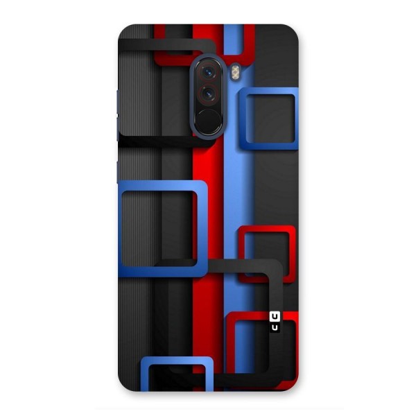 Abstract Box Back Case for Poco F1