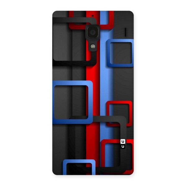 Abstract Box Back Case for Redmi 1S