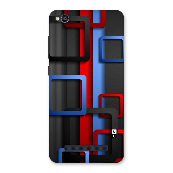 Abstract Box Back Case for Redmi 4A