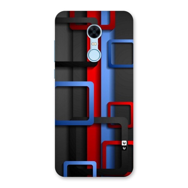 Abstract Box Back Case for Redmi Note 5