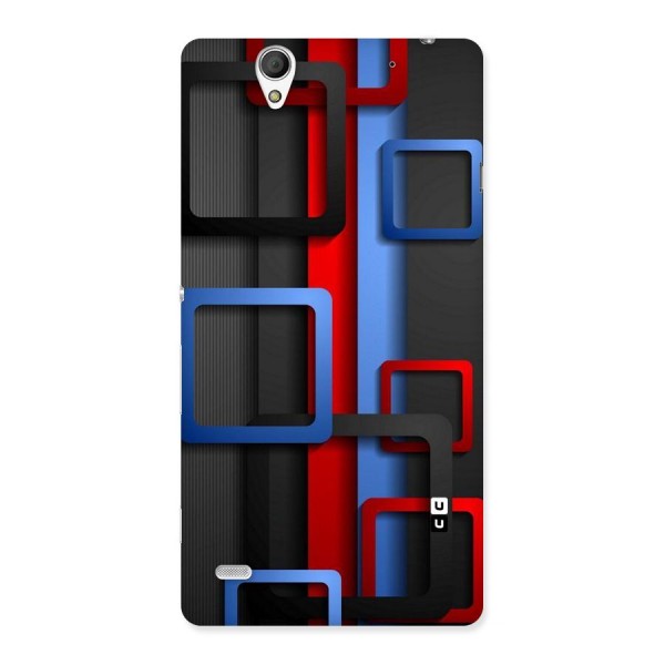Abstract Box Back Case for Sony Xperia C4