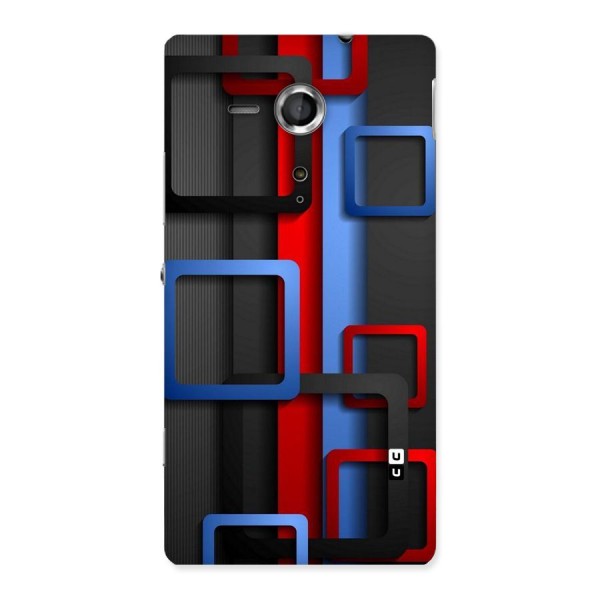 Abstract Box Back Case for Sony Xperia SP