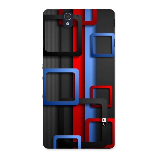 Abstract Box Back Case for Sony Xperia Z