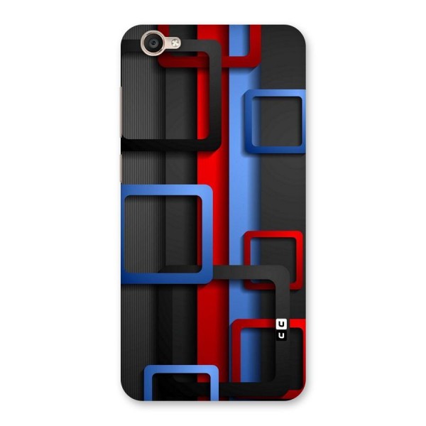 Abstract Box Back Case for Vivo Y55