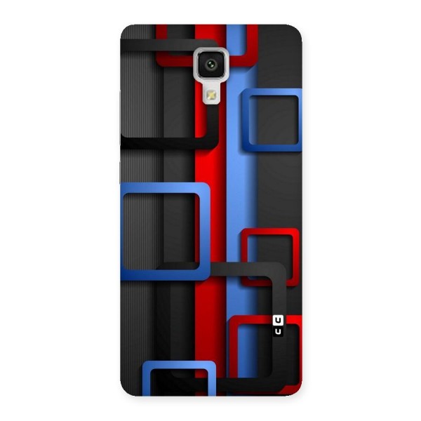 Abstract Box Back Case for Xiaomi Mi 4