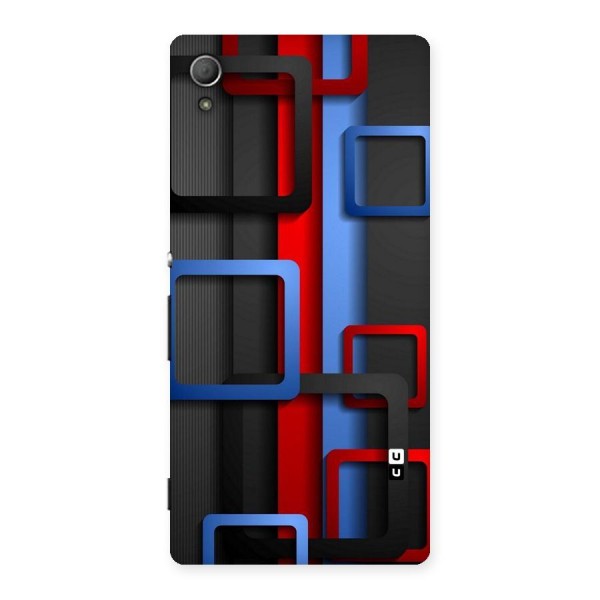 Abstract Box Back Case for Xperia Z3 Plus
