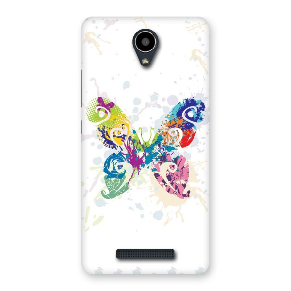 Abstract Butterfly Back Case for Redmi Note 2