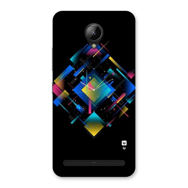 Abstract Clock Back Case for Lenovo C2