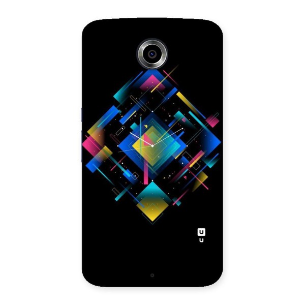 Abstract Clock Back Case for Nexsus 6