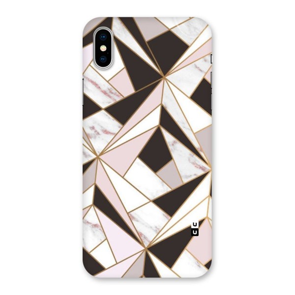 Abstract Corners Back Case for iPhone X