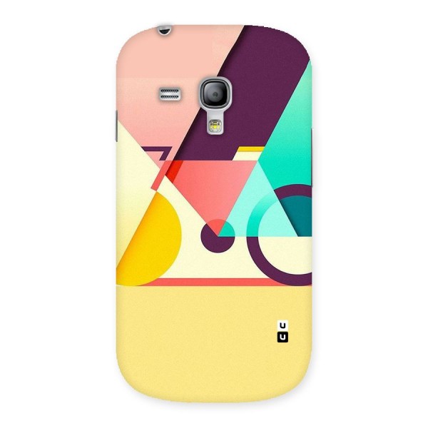 Abstract Cycle Back Case for Galaxy S3 Mini