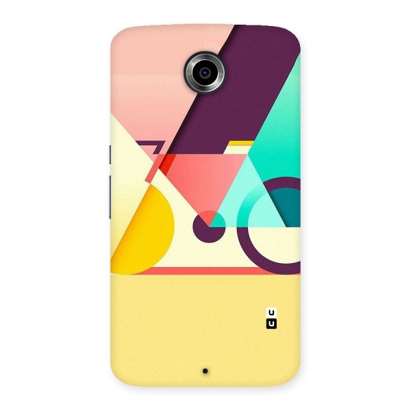Abstract Cycle Back Case for Nexsus 6