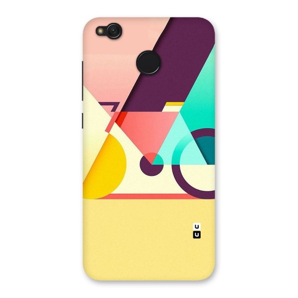 Abstract Cycle Back Case for Redmi 4